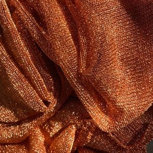 Superdown Metallic Chain-Mesh Dress / Cover / Top